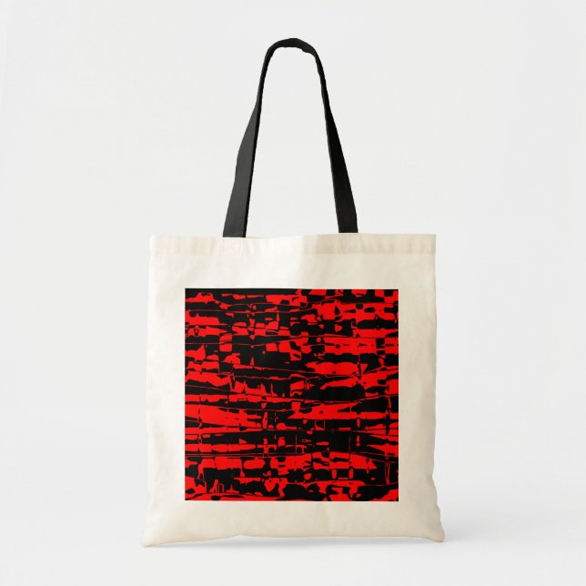 Bolso De Tela Abstract Crackle (Frente)