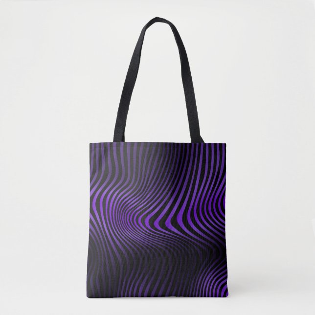Bolso De Tela Abstract marble texture background with bright lin (Anverso)