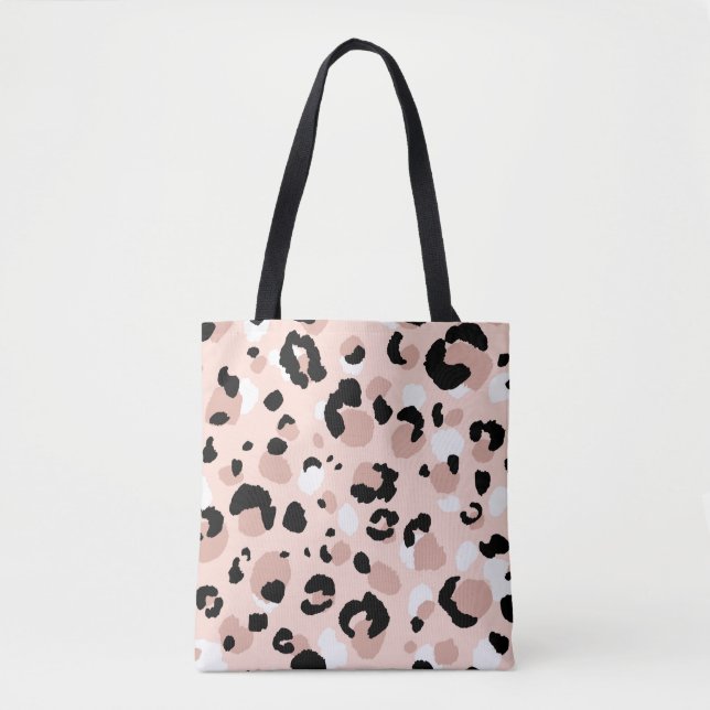 Bolso De Tela Abstract modern leopard seamless pattern. Animals  (Anverso)