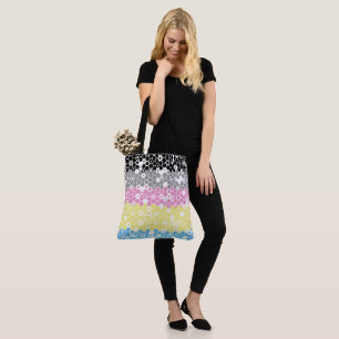 Bolso De Tela Abstract Polygender Pride Flag   