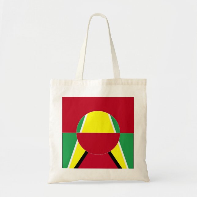 Bolso De Tela Abstract Tote Bag (Frente)