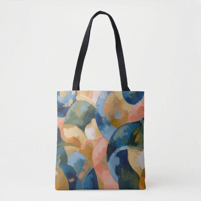 Bolso De Tela Abstracto (Anverso)