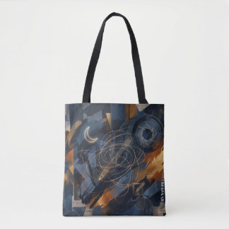 Bolso De Tela Abstracto