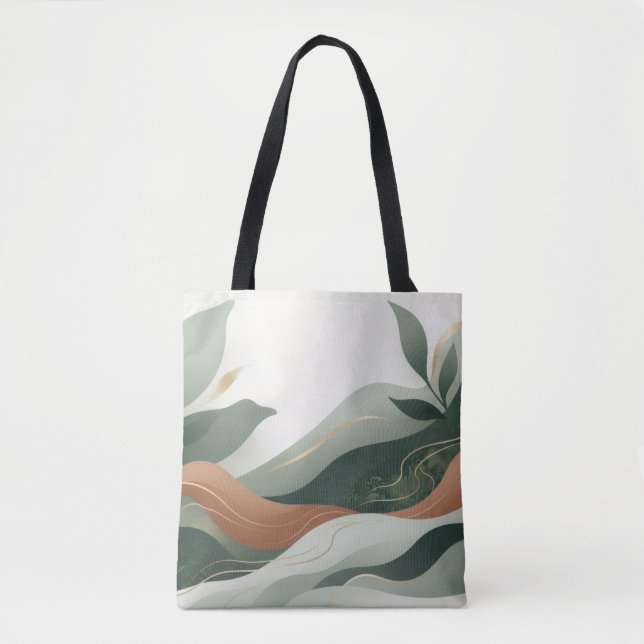Bolso De Tela Abstracto (Anverso)