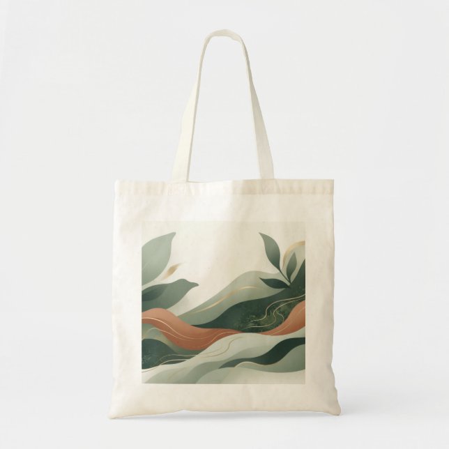 Bolso De Tela Abstracto (Frente)