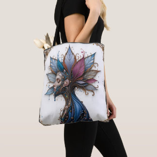 Bolso De Tela Abstracto floral