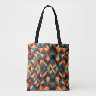 Bolso De Tela abstracto geométrico