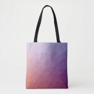 Bolso De Tela abstracto polígono. Ilustracion abstracto moderno