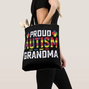 Bolso De Tela Abuela autista orgullosa Conciencia Familia autist