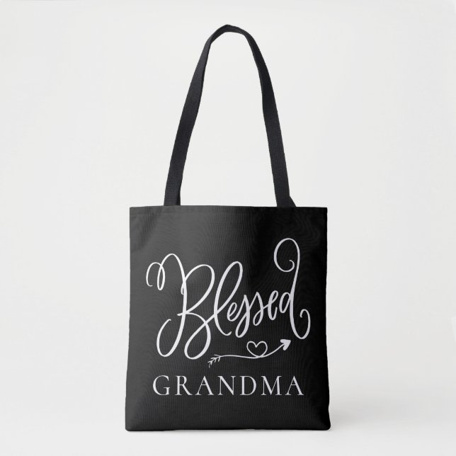 Bolso De Tela Abuela Bendita Moderna (Anverso)
