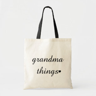 Bolso De Tela Abuela Cosas Lindas Regalo Divertido Guión