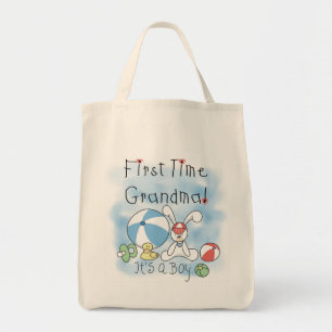 Bolso De Tela Abuela de la primera vez de las camisetas y de los