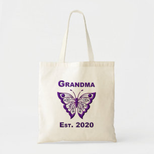 Bolso De Tela Abuela de mariposa adorable "Est 2020"