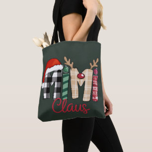 Bolso De Tela Abuela de Navidad regalo de Mimi Claus Navidad 