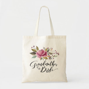 Bolso De Tela Abuela de novia con presupuesto floral