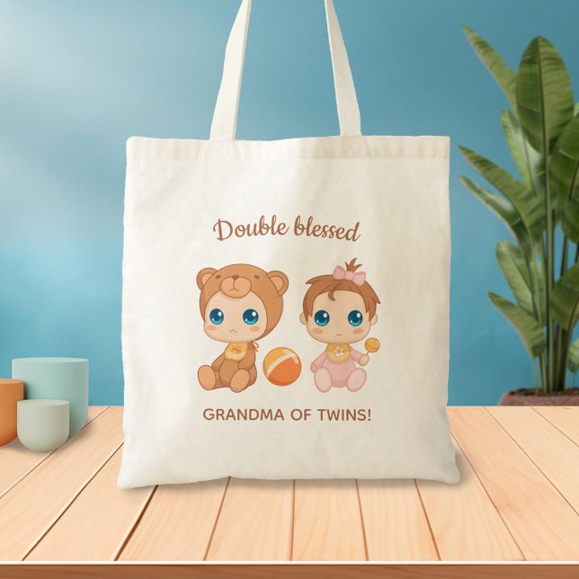 Bolso De Tela Abuela de Twins Baby Girl Traje de oso (Subido por el creador)