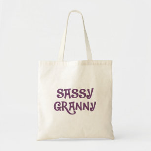 Bolso De Tela Abuela descarada de la abuelita