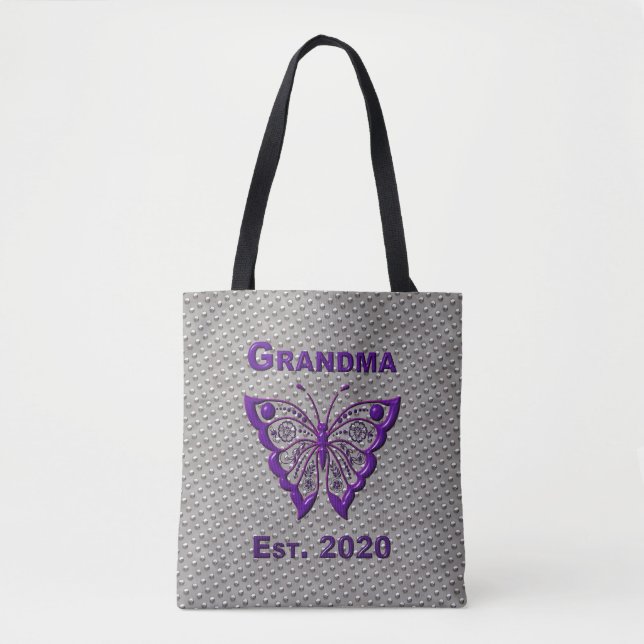 Bolso De Tela "Abuela Est. 2020” (Anverso)