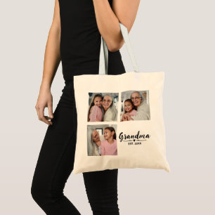 Bolso De Tela Abuela Estableció Guión Negro 3 Presupuesto de Fot