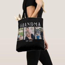 Abuela Estableció Negrita Moderna Negra 3 Foto