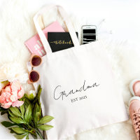 Abuela minimalista EST 2025 | Regalo personalizado