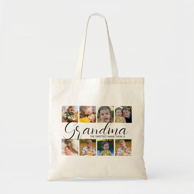 Bolso De Tela Abuela Personalizada El Mejor Nombre Que Hay (Frente)