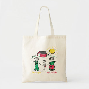 Bolso De Tela Abuela y yo del abuelo
