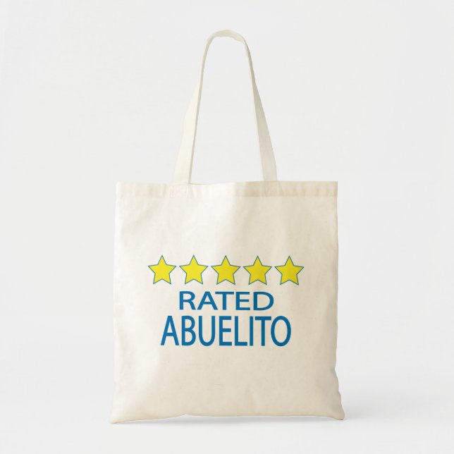Bolso De Tela Abuelito de cinco estrellas (Frente)
