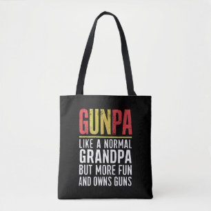 Bolso De Tela Abuelo como un abuelo normal pero más divertido y 