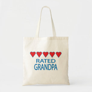 Bolso De Tela Abuelo de cinco corazones