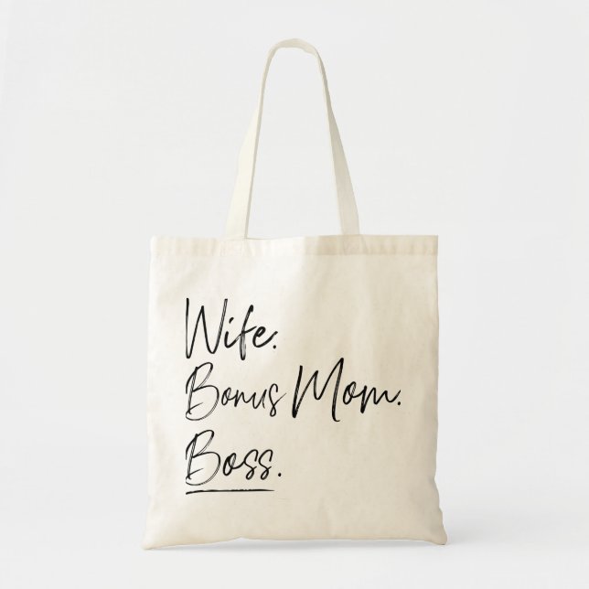 Bolso De Tela Abuelo de esposa mamá jefe (Frente)