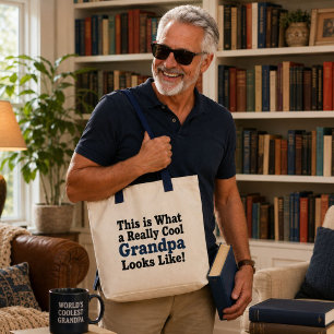 Bolso De Tela Abuelo de Guay
