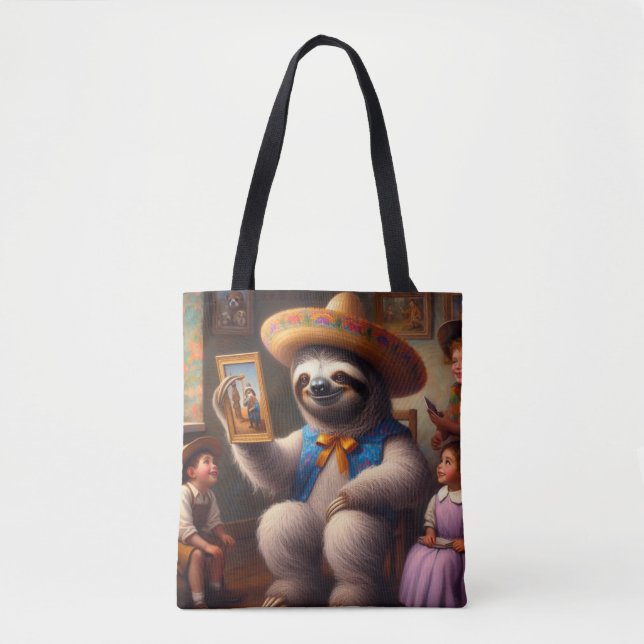 Bolso De Tela Abuelo de Sloth (Anverso)