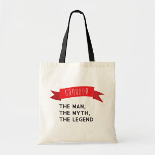 Bolso De Tela Abuelo - el hombre, el mito, la leyenda
