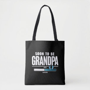 Bolso De Tela Abuelo Pronto Hombre EST. 2025 Nuevo Abuelo 