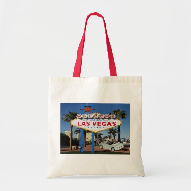 Bolso De Tela ACABO DE CASARSE Keepsake Las Vegas Tote Bag (Frente)