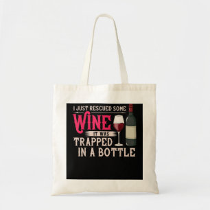 Bolso De Tela Acabo De Rescatar Algo De Vino Que Quedó Atrapado 