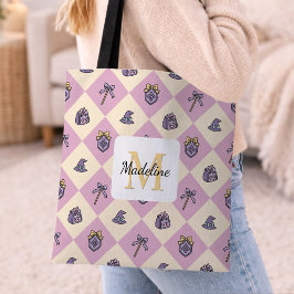 Bolso De Tela Academia de Niña Personalizada Maga Rosa