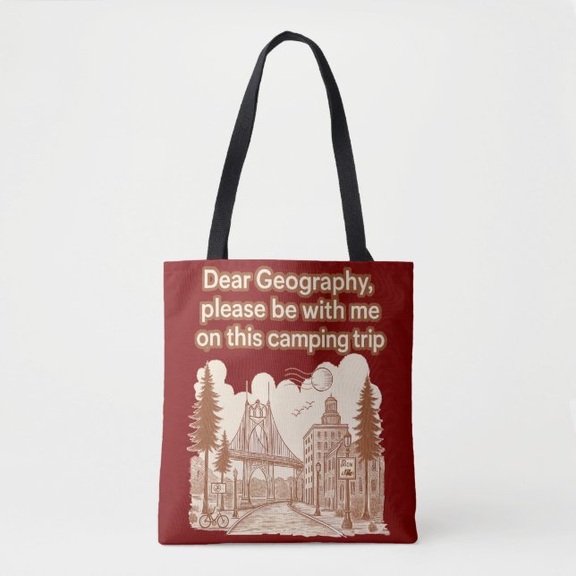 Bolso De Tela acampador (Anverso)