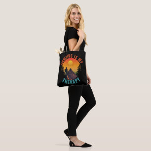 Bolso De Tela Acampar es mi regalo de vacaciones al aire libre t