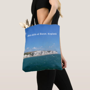 Bolso De Tela Acantilados blancos de Dover, Inglaterra