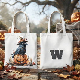 Bolso De Tela Accesorio estacional de otoño Cuervo Embrujador