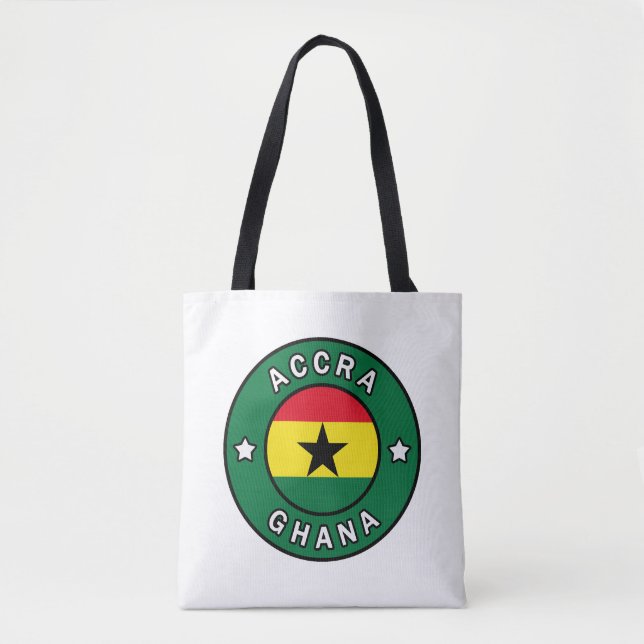 Bolso De Tela Accra Ghana (Anverso)