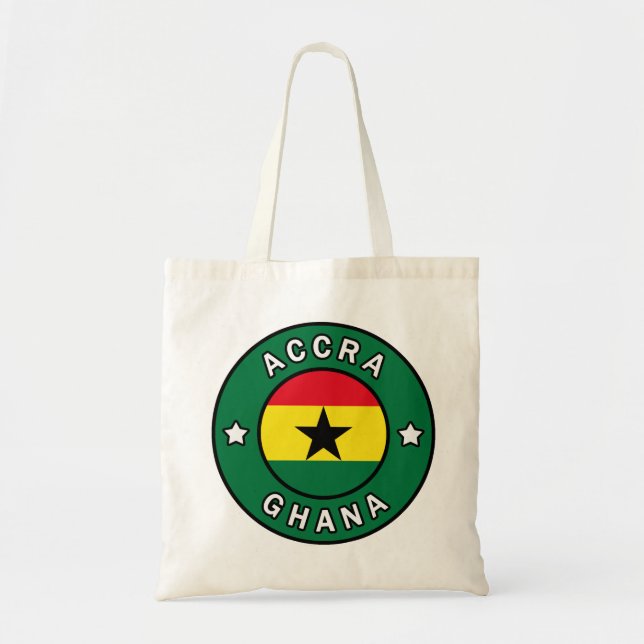 Bolso De Tela Accra Ghana (Frente)