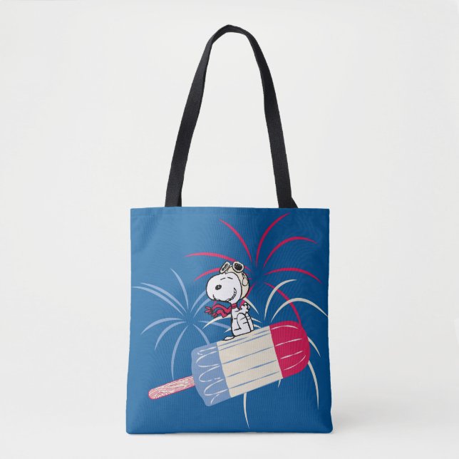 Bolso De Tela Ace ondulante sobre el Pop del Hielo (Anverso)