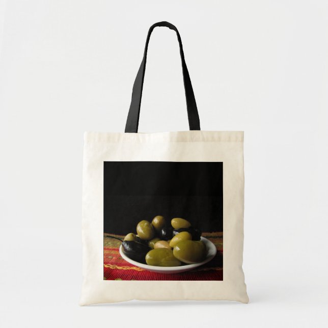 Bolso De Tela Aceite (Frente)