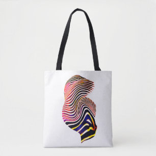 Bolso De Tela Aceite abstracto