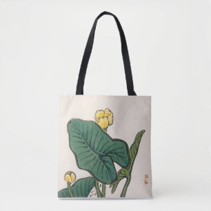 Bolso De Tela Aceite acuático de Kōno Bairei