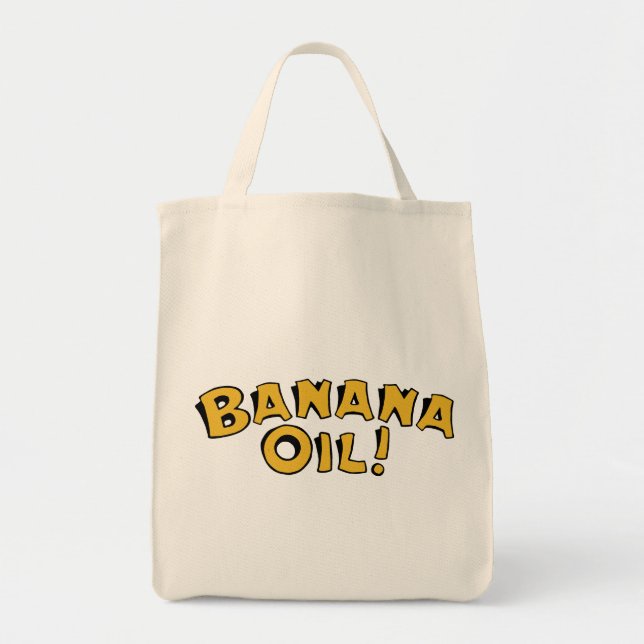 Bolso De Tela Aceite de plátano (Frente)