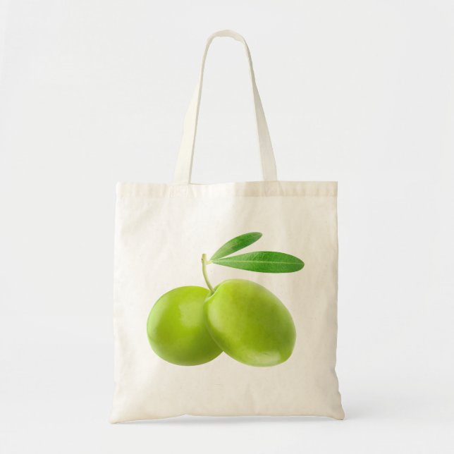 Bolso De Tela Aceitunas verdes (Frente)